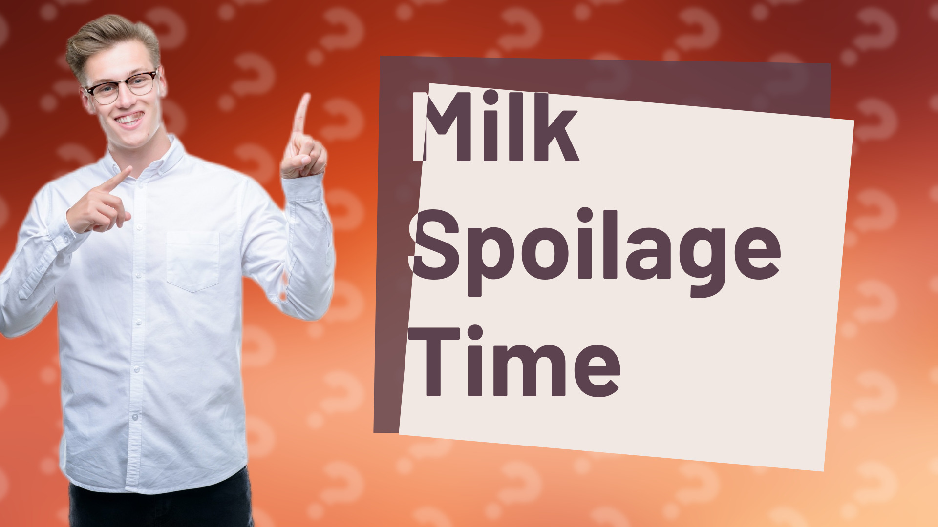 Milk Spoilage Time