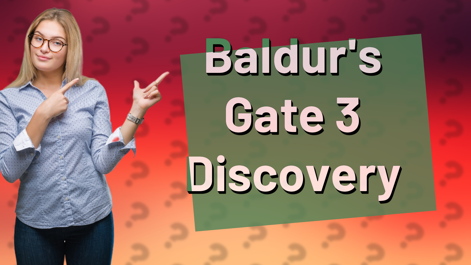 Baldur's Gate 3 Discovery