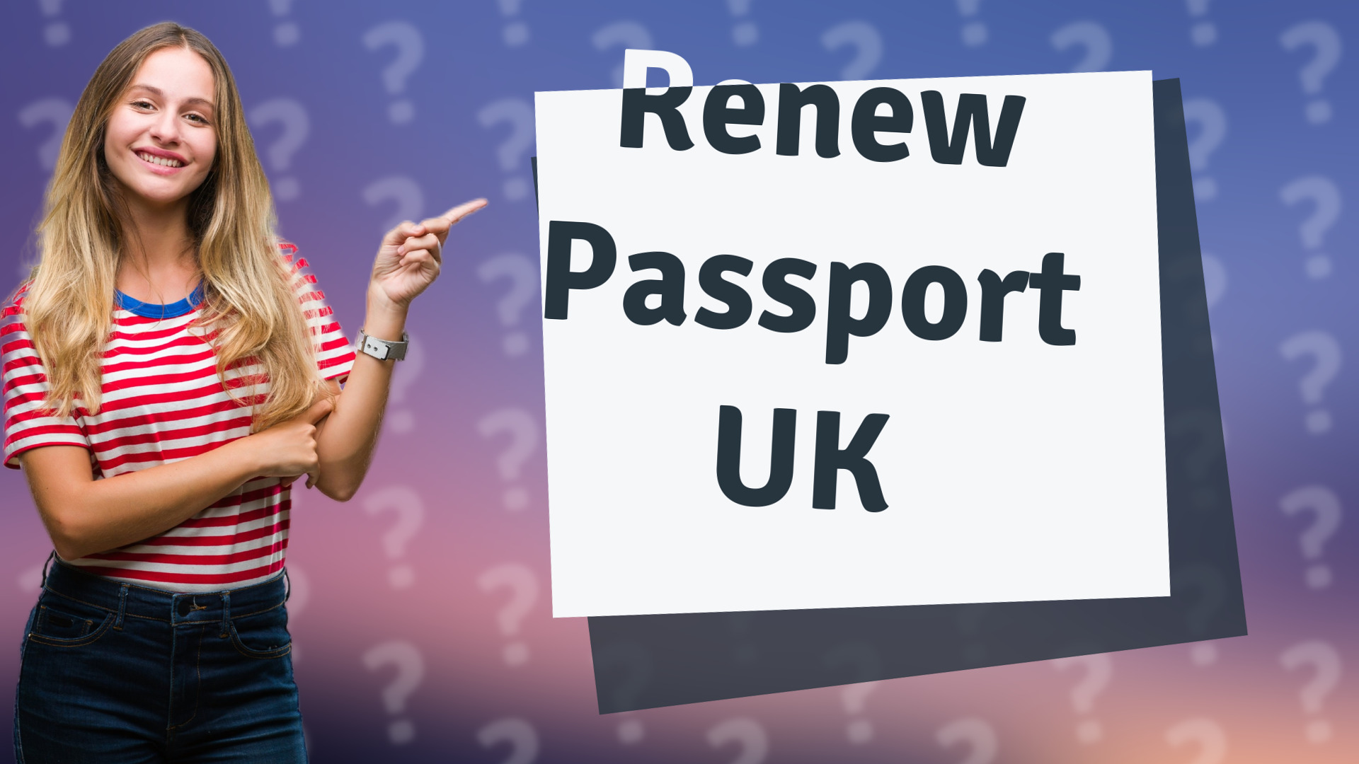 Renew Passport UK