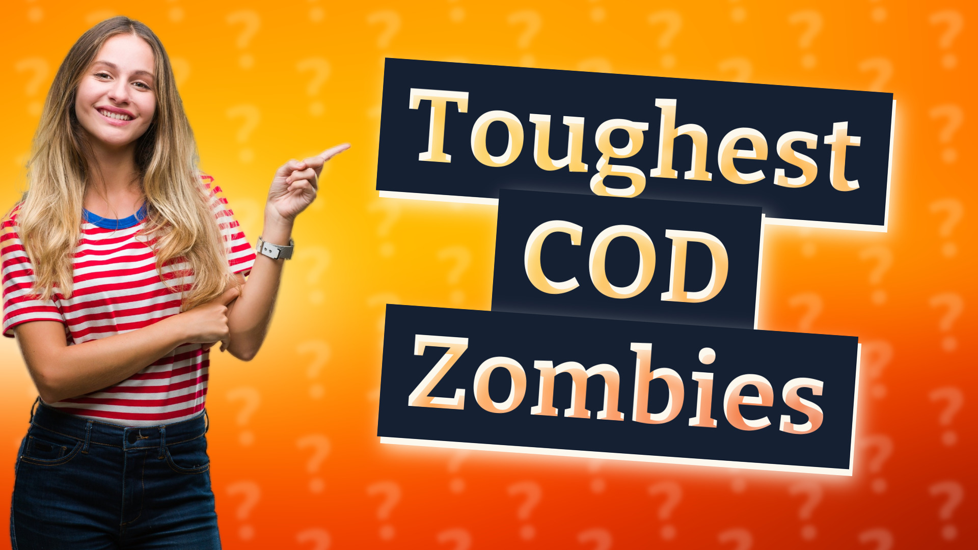 Toughest COD Zombies