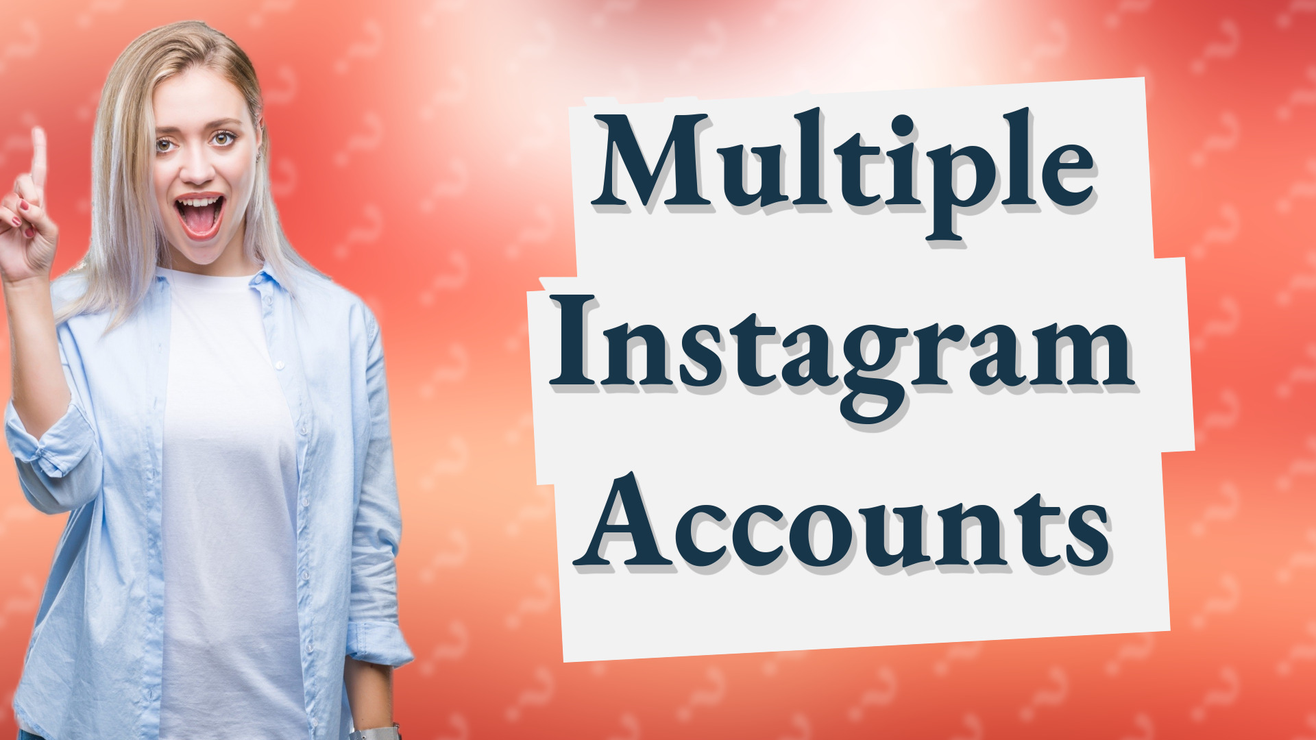 Multiple Instagram Accounts