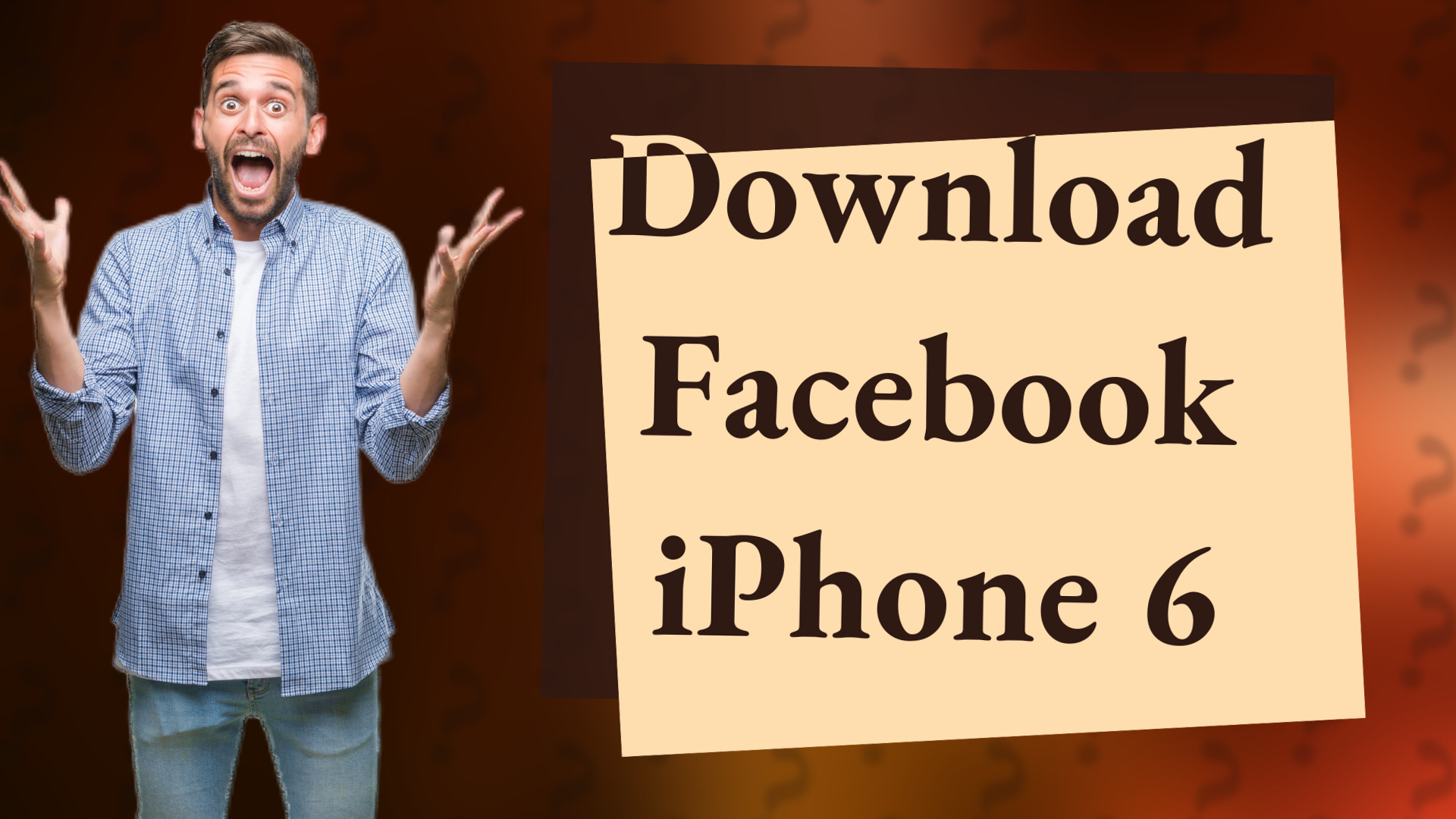 Download Facebook iPhone 6