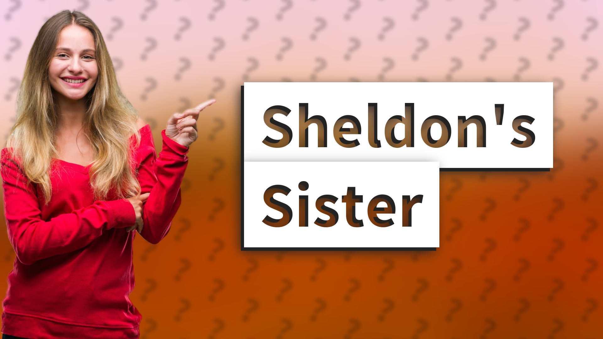 Sheldon's Sister