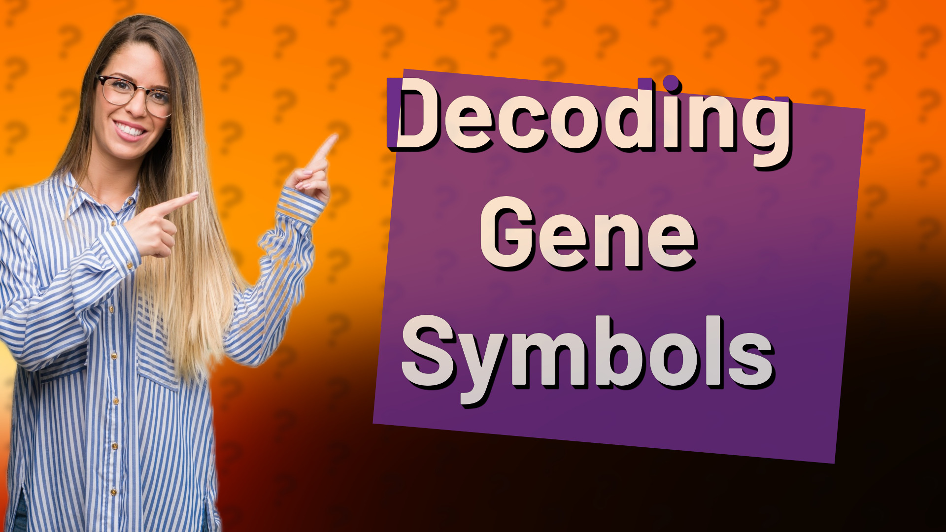 Decoding Gene Symbols