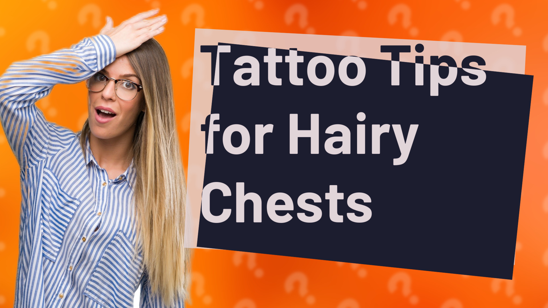 Tattoo Tips for Hairy Chests