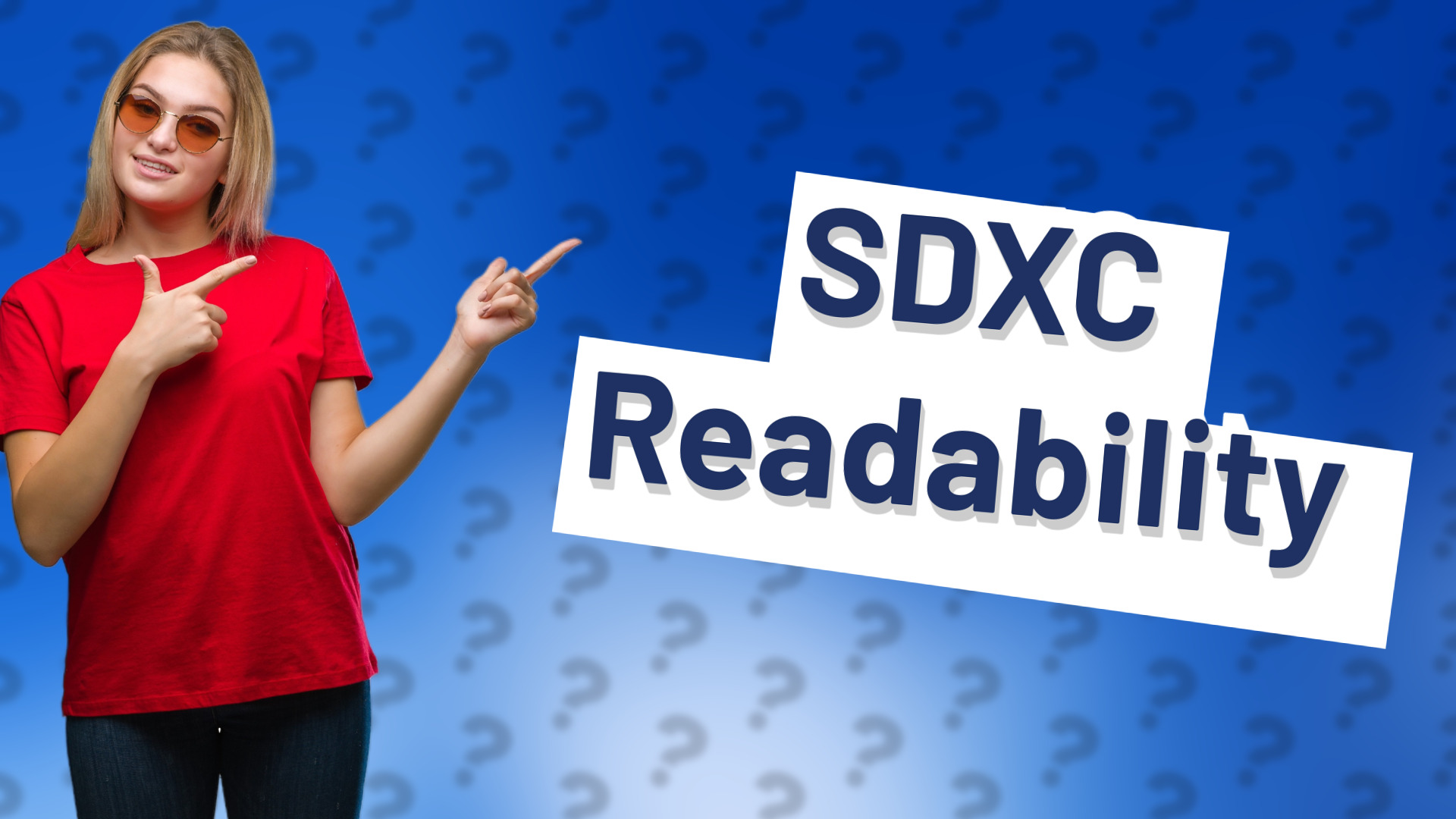 SDXC Readability