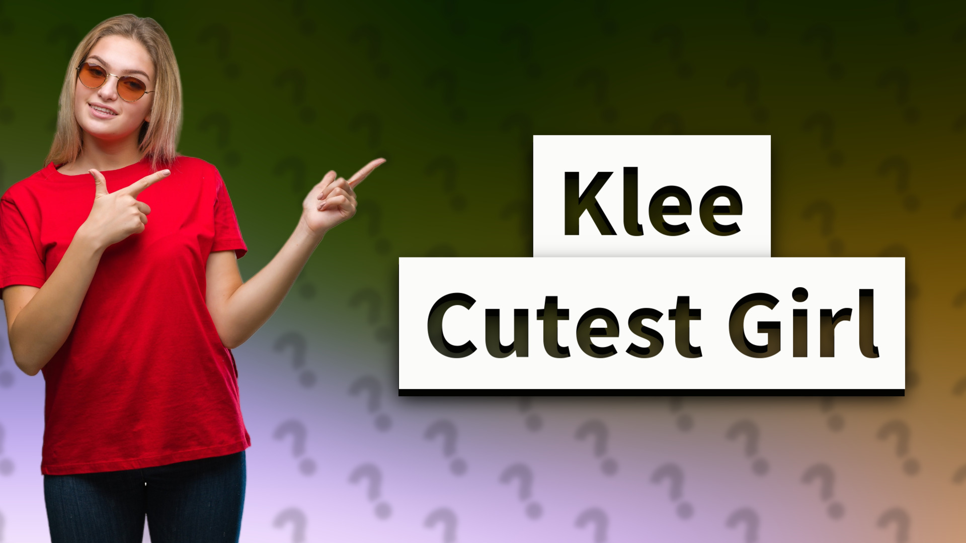 Klee Cutest Girl