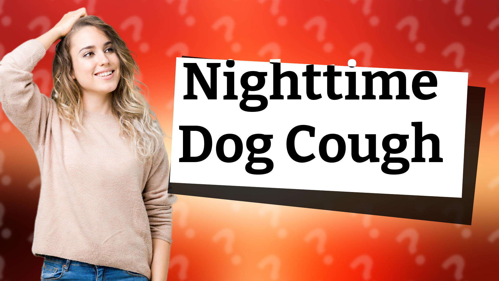 Nighttime Dog Cough