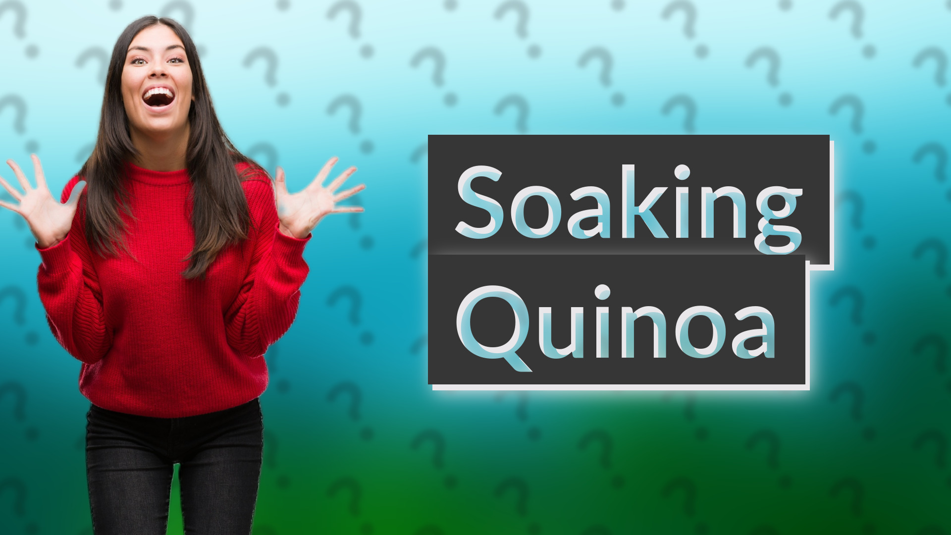 Soaking Quinoa