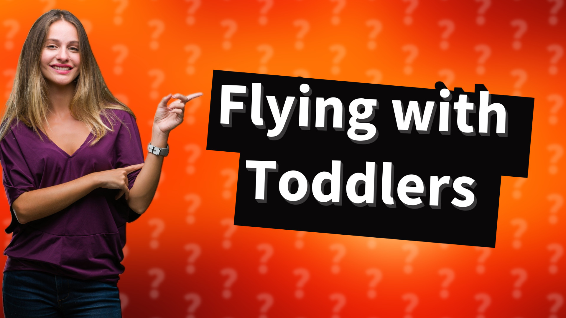 Flying with Toddlers
