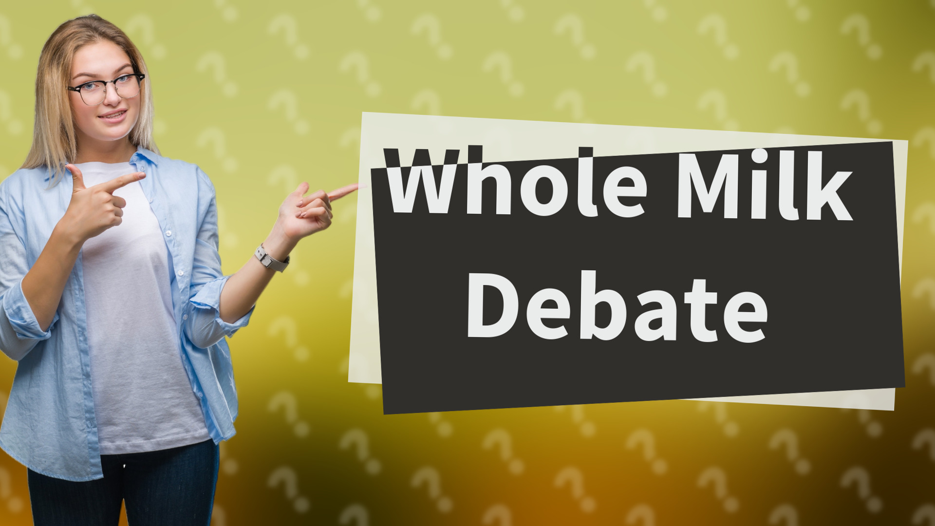 Whole Milk Debate