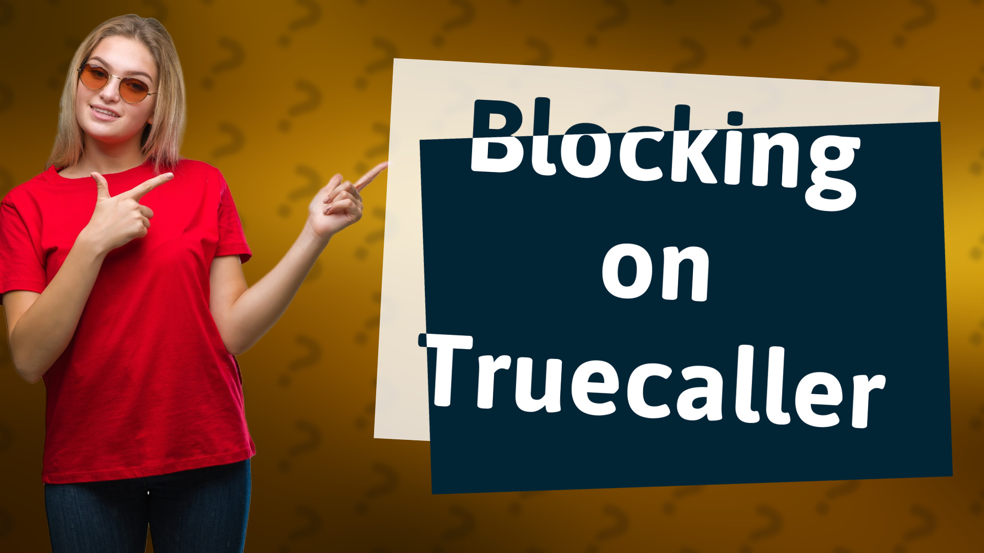 Blocking on Truecaller