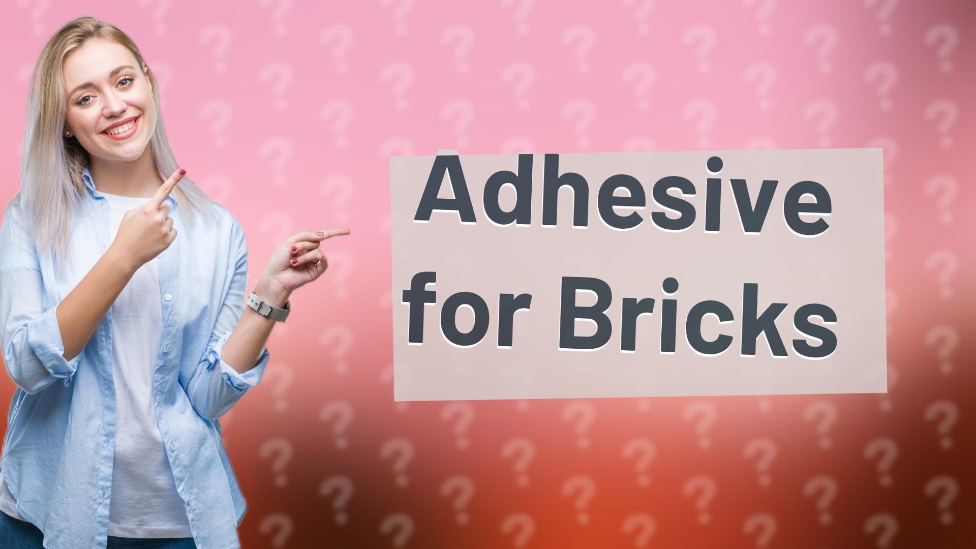 Adhesive for Bricks