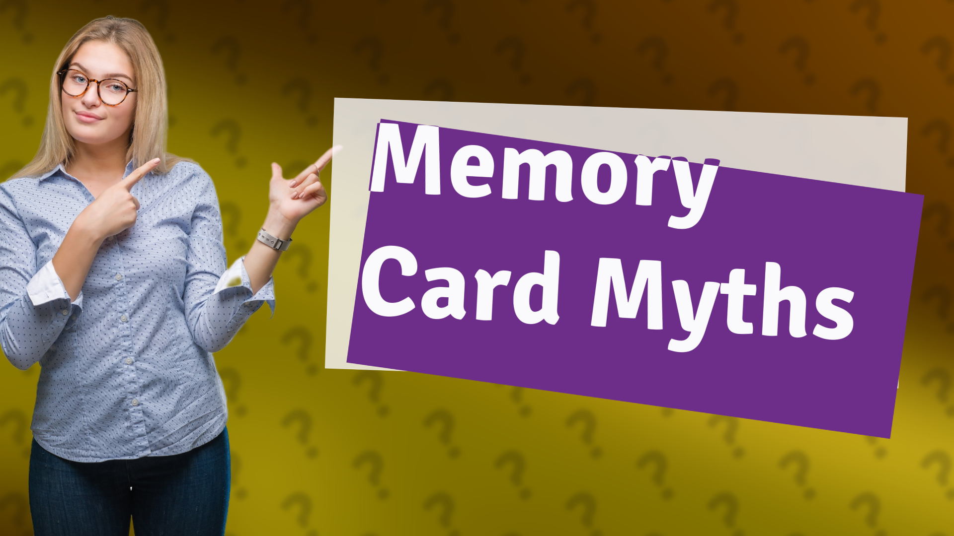 Memory Card Myths