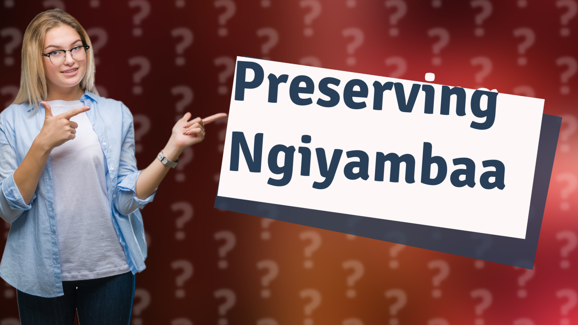 Preserving Ngiyambaa