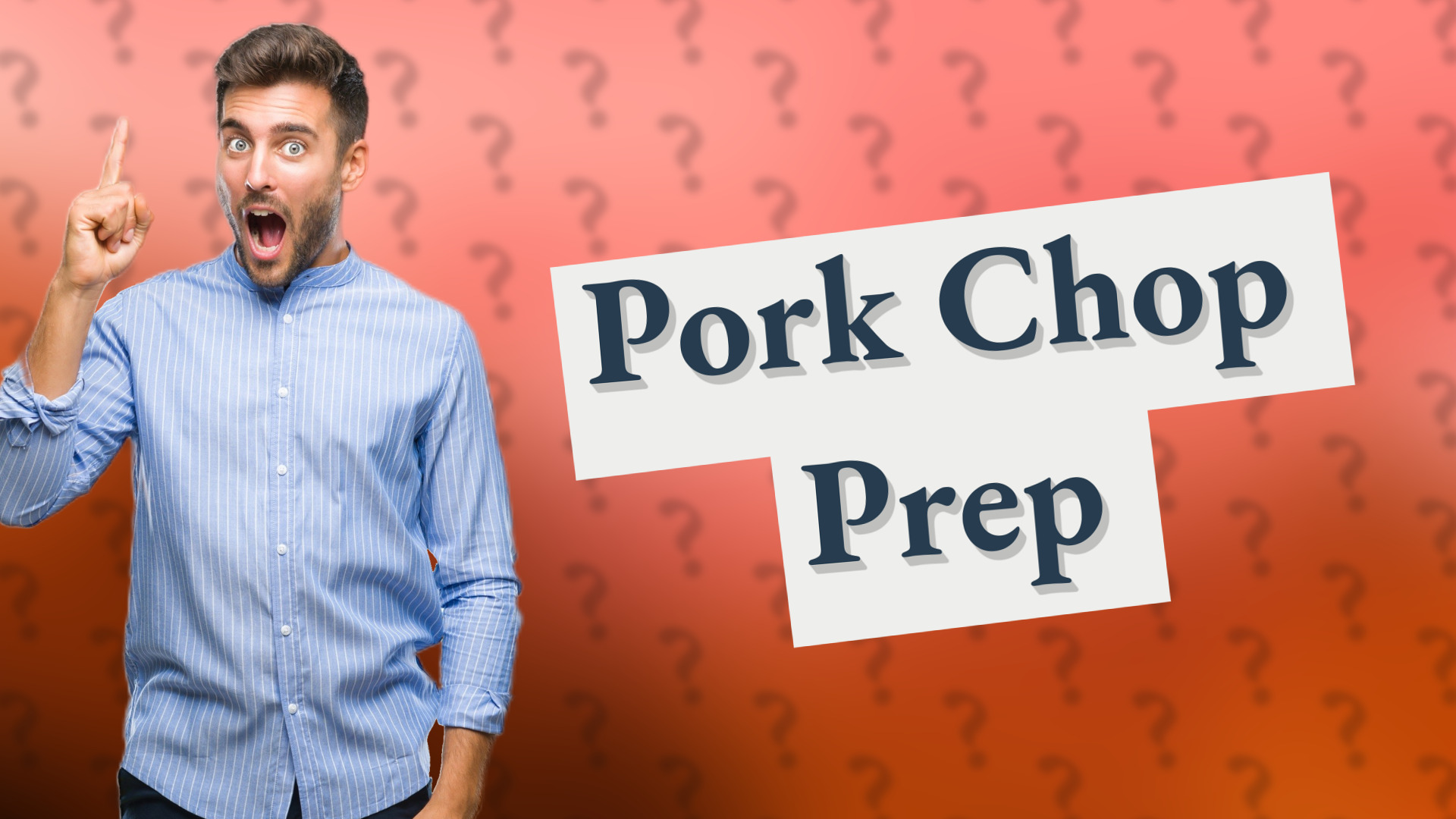 Pork Chop Prep