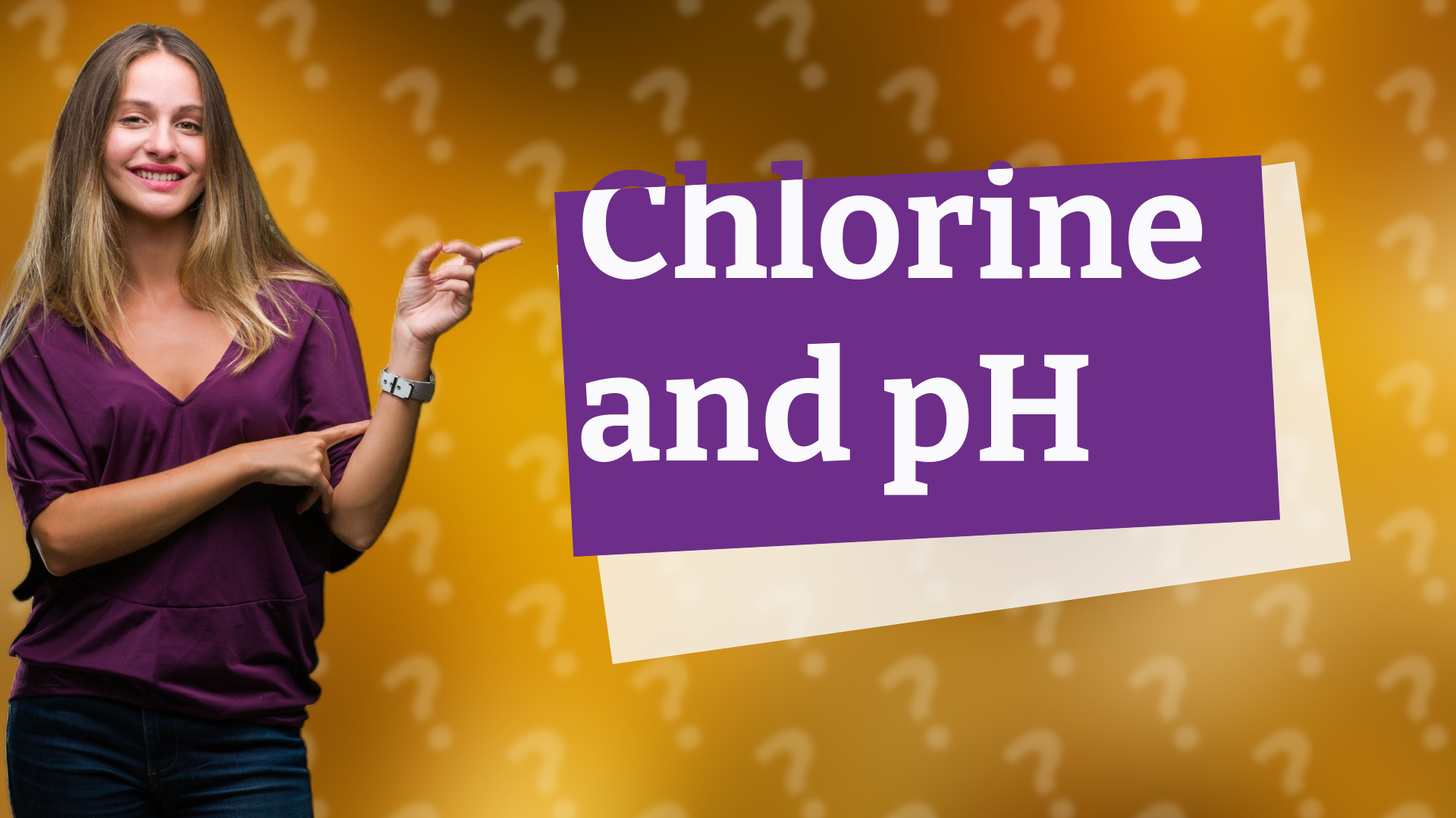Chlorine and pH