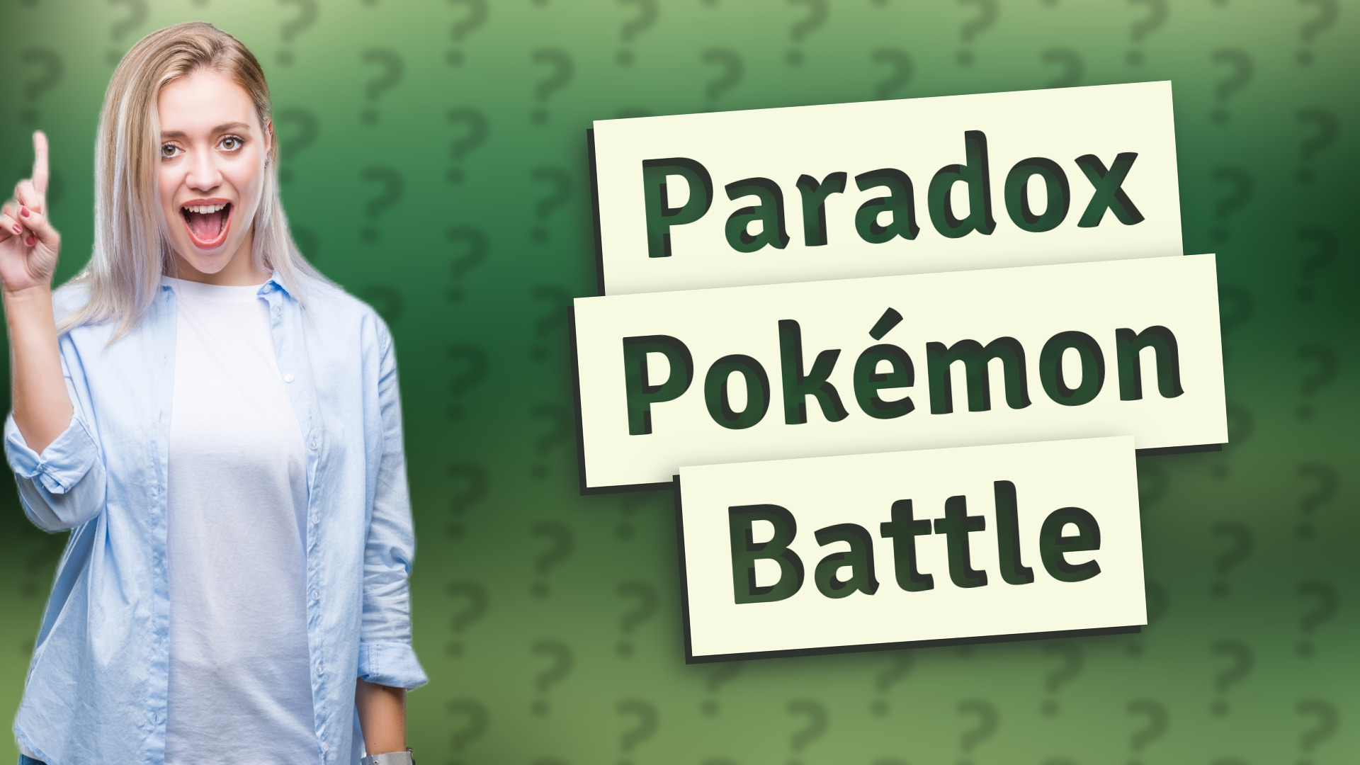 Paradox Pokémon Battle