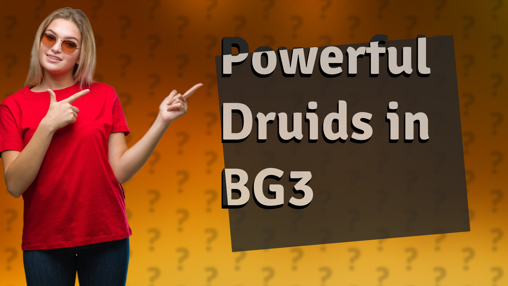 Powerful Druids in BG3
