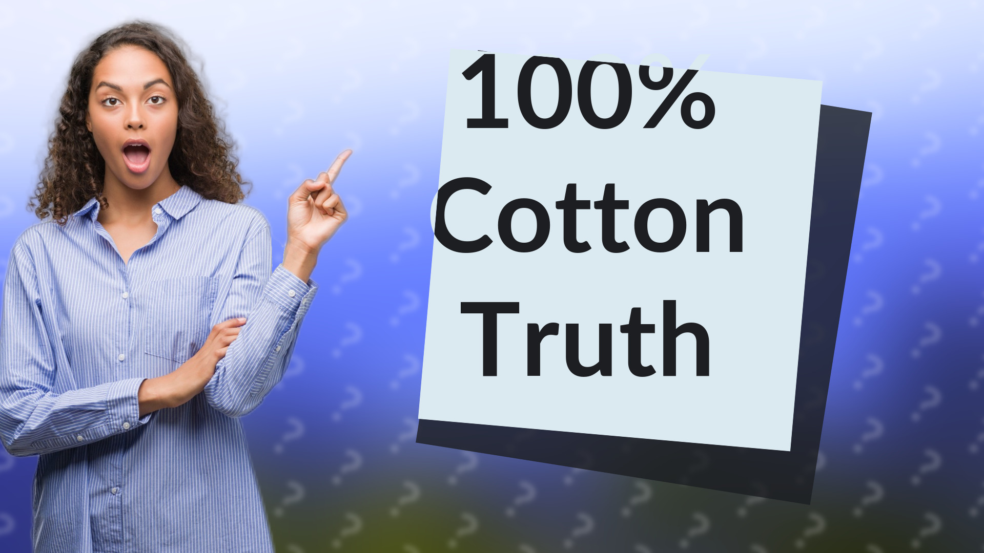 100% Cotton Truth