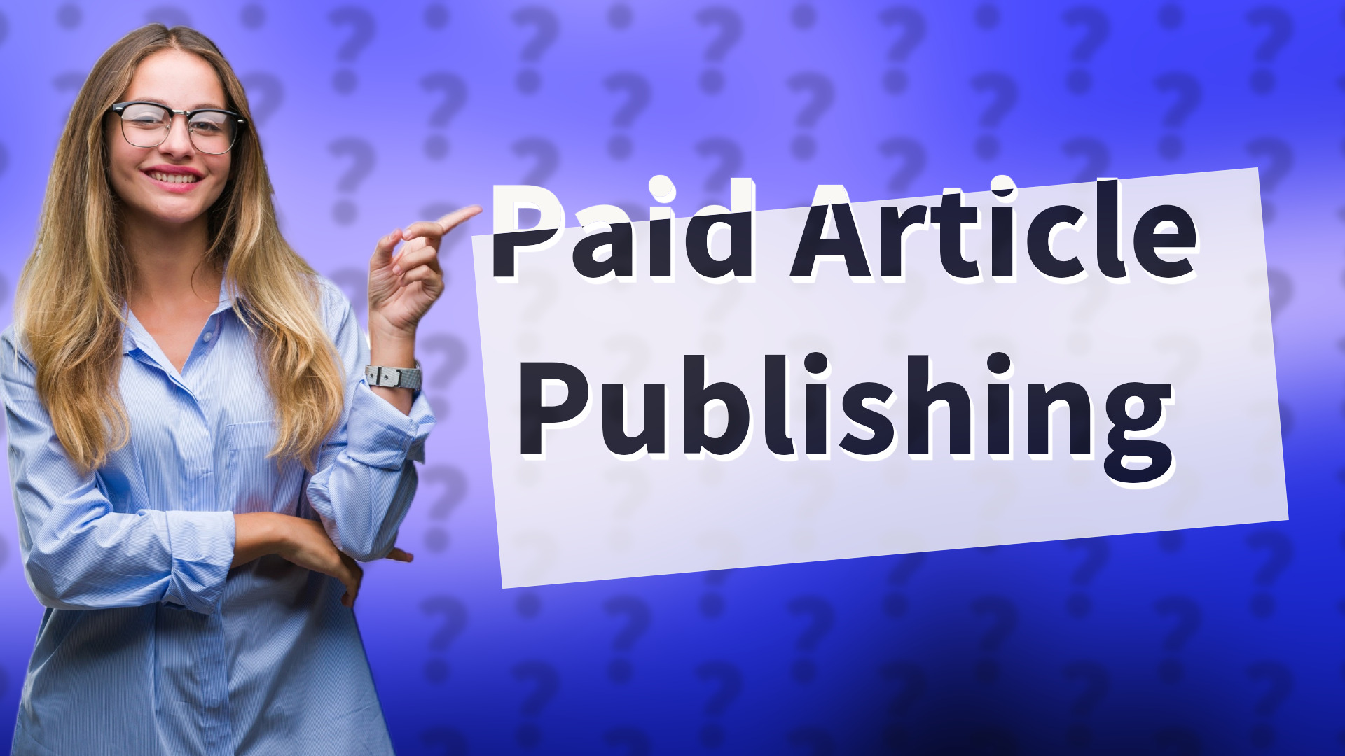 Paid Article Publishing