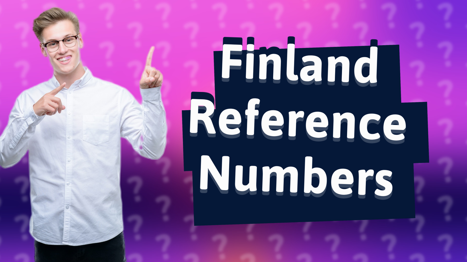 Finland Reference Numbers