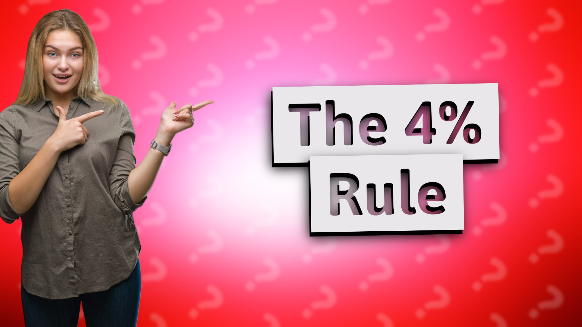 The 4% Rule