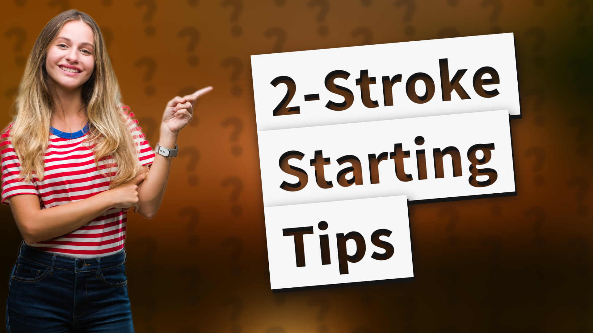 2-Stroke Starting Tips