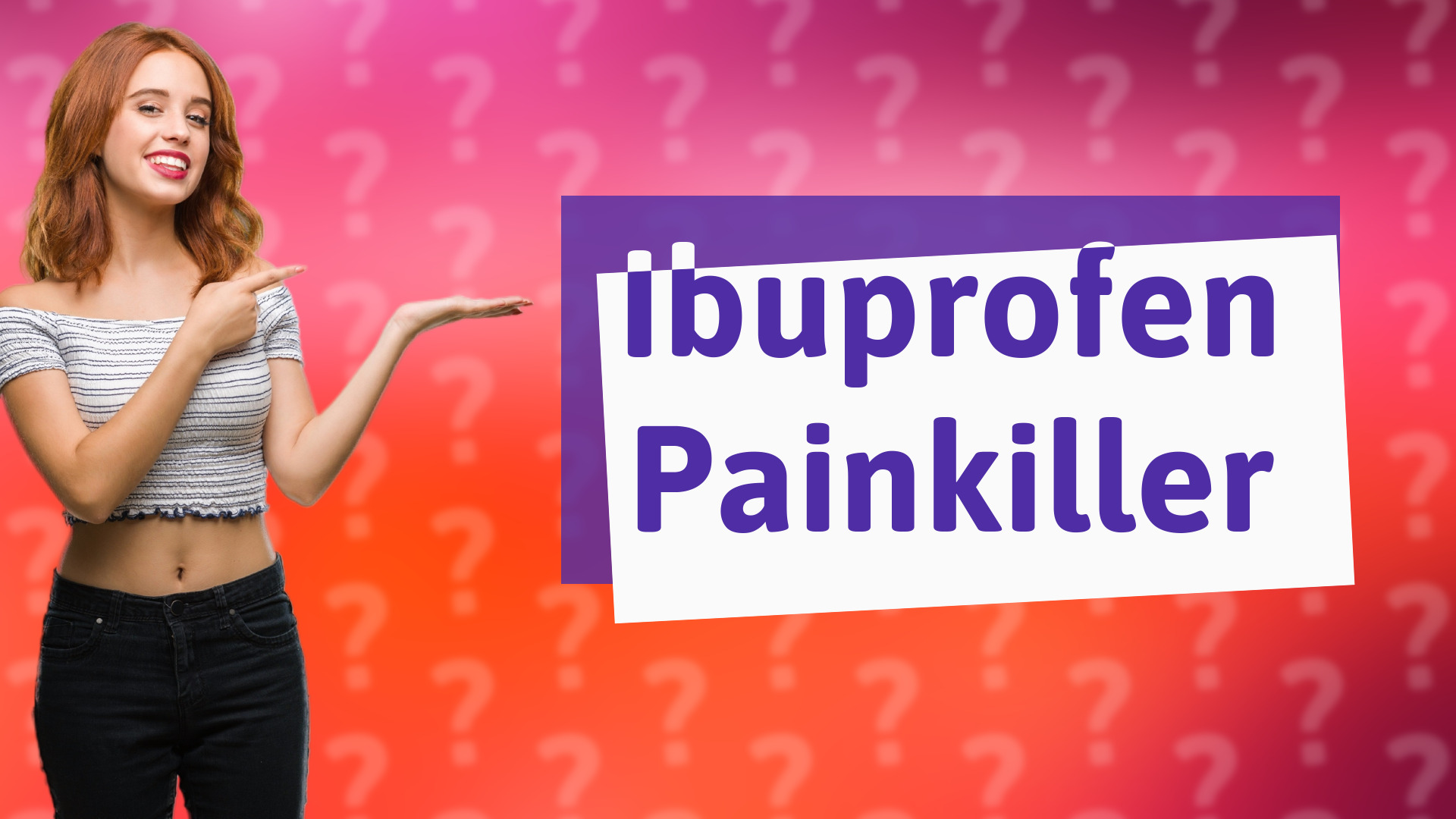 Ibuprofen Painkiller