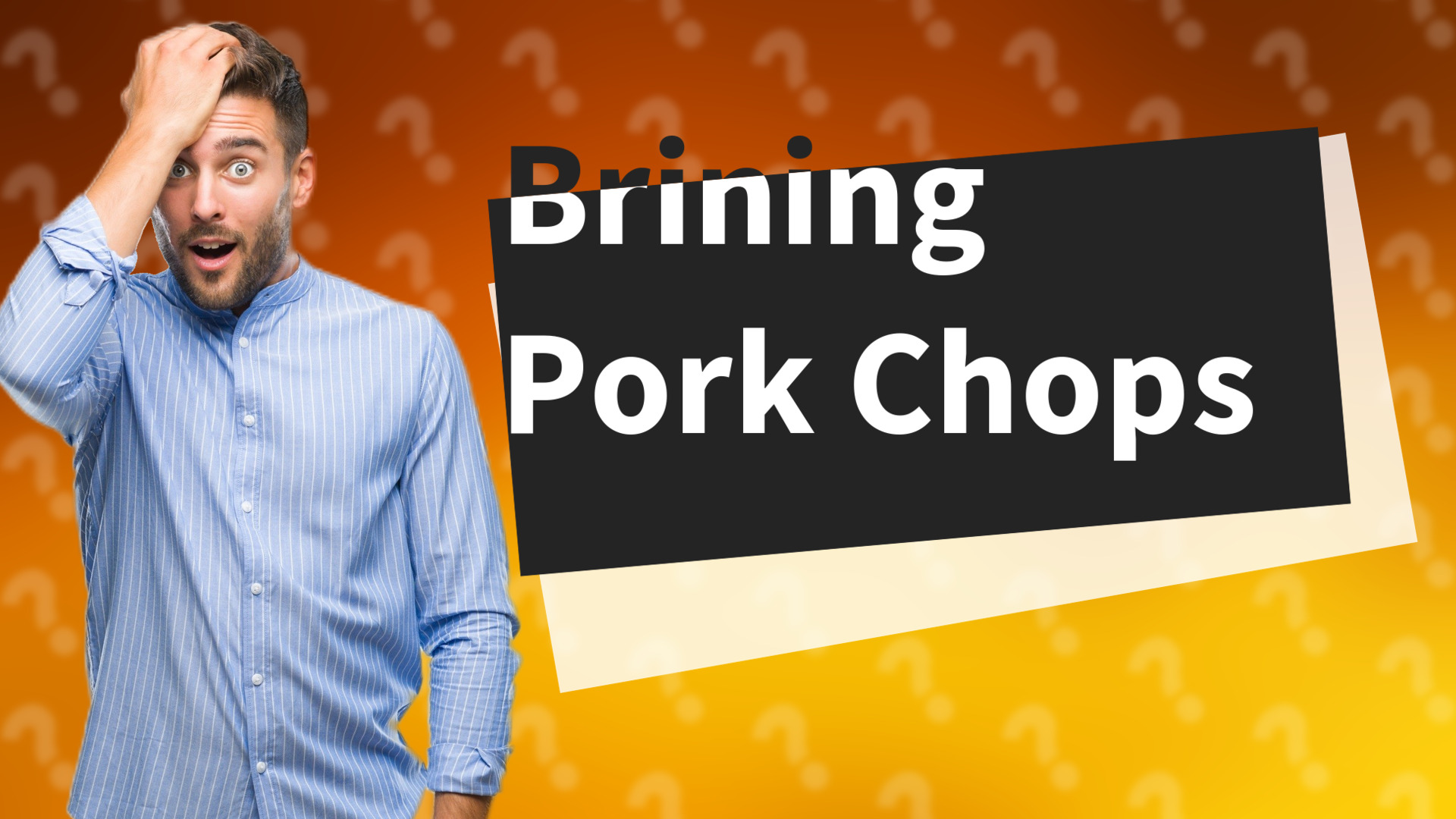 Brining Pork Chops