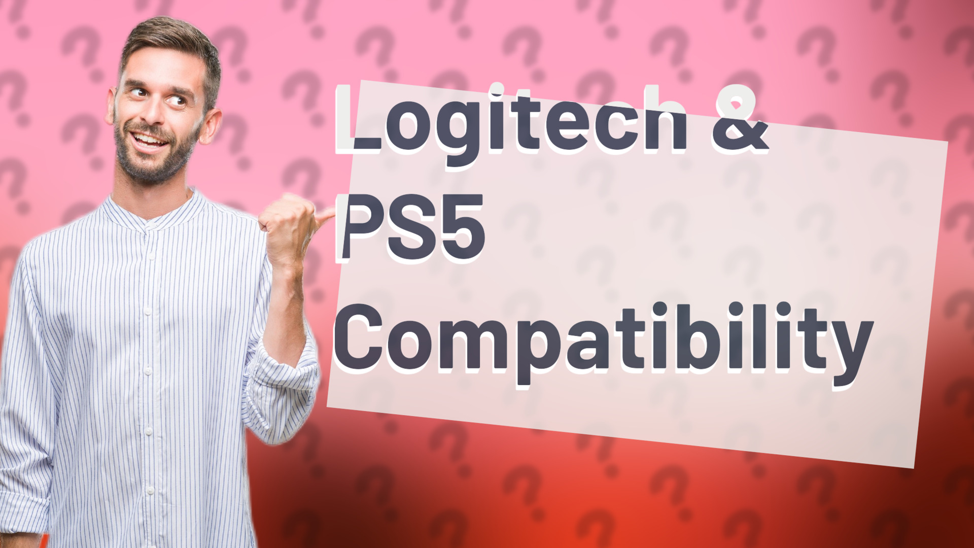 Logitech & PS5 Compatibility