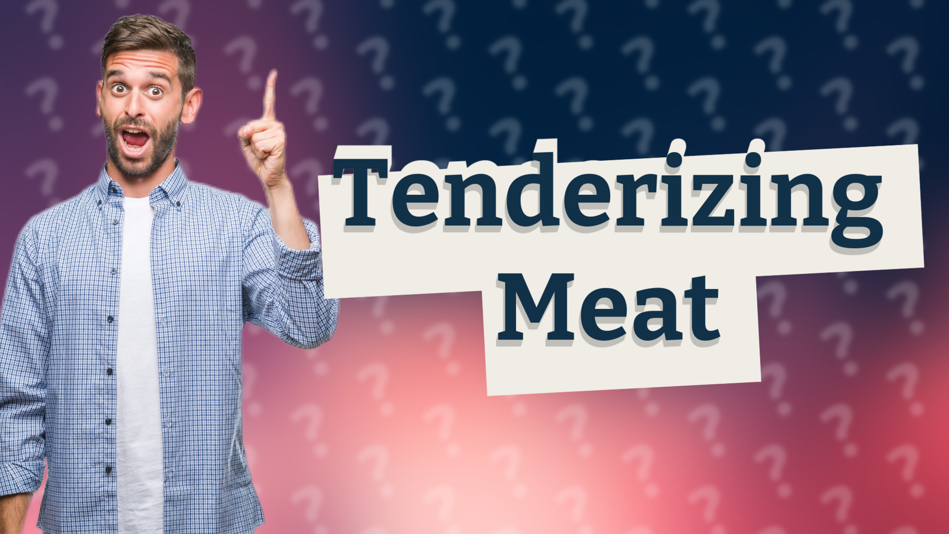 Tenderizing Meat
