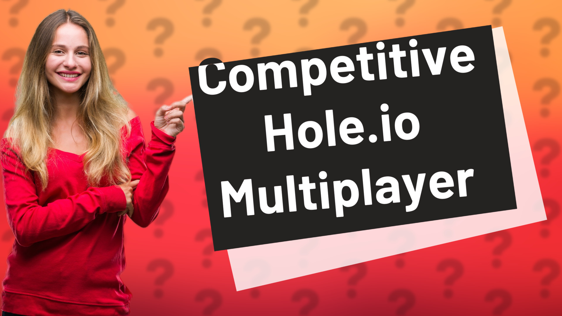Competitive Hole.io Multiplayer