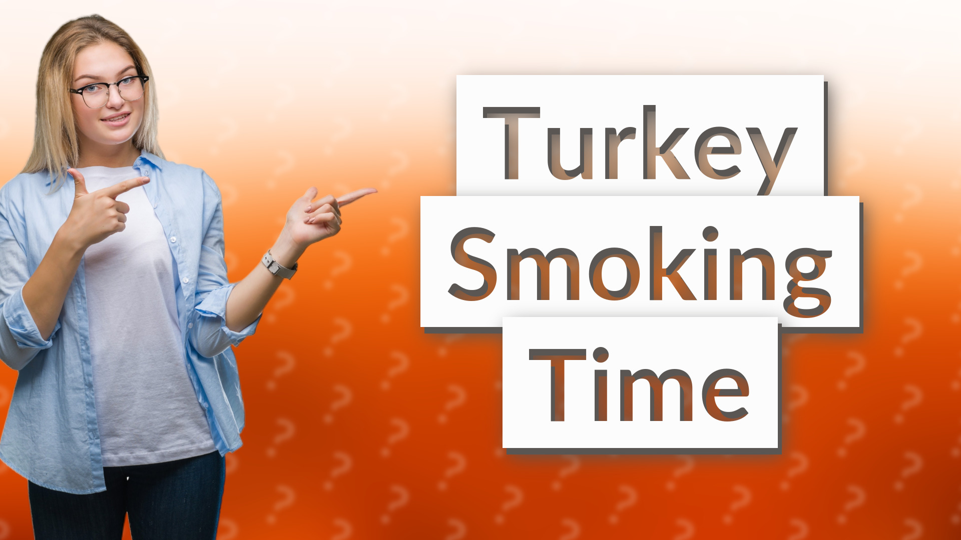 Turkey Smoking Time