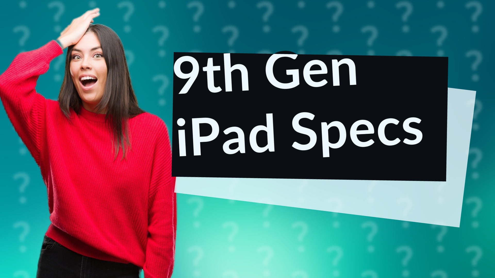 9th Gen iPad Specs
