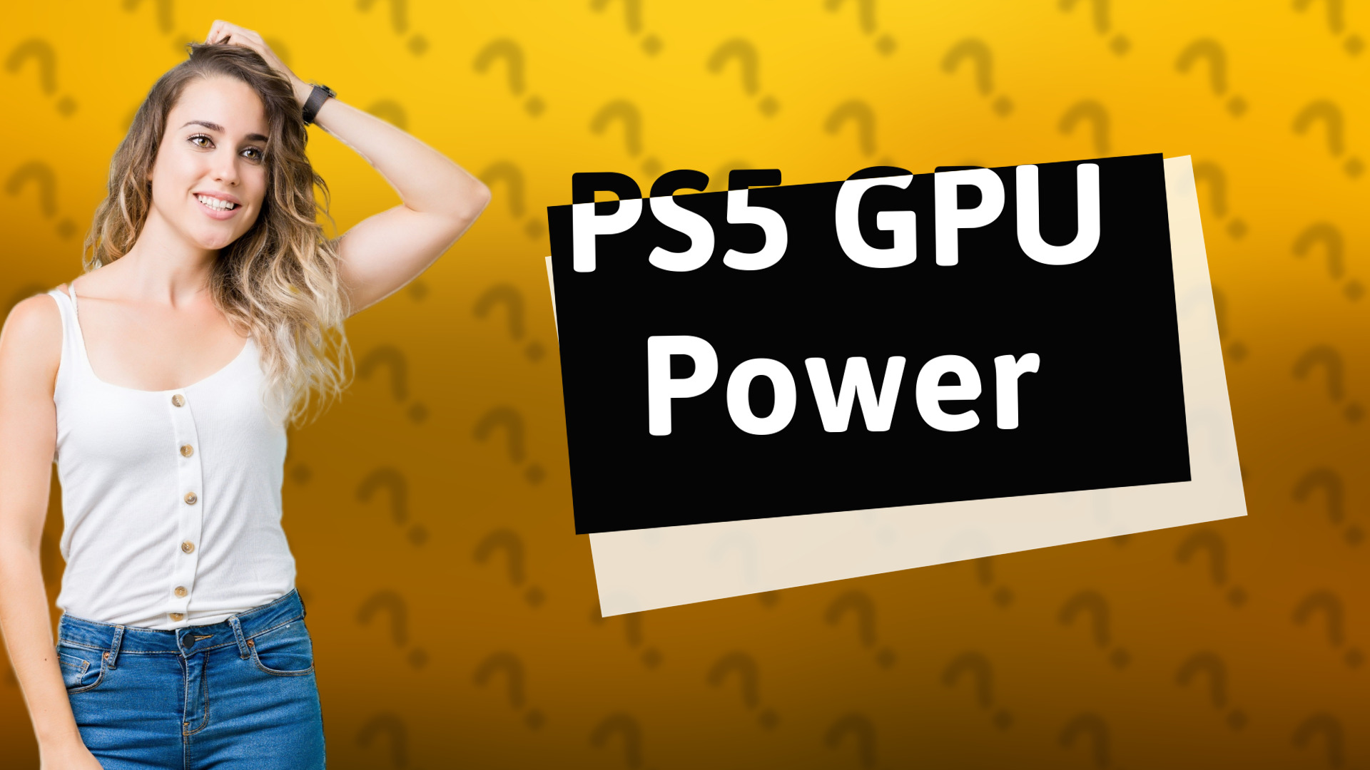 PS5 GPU Power