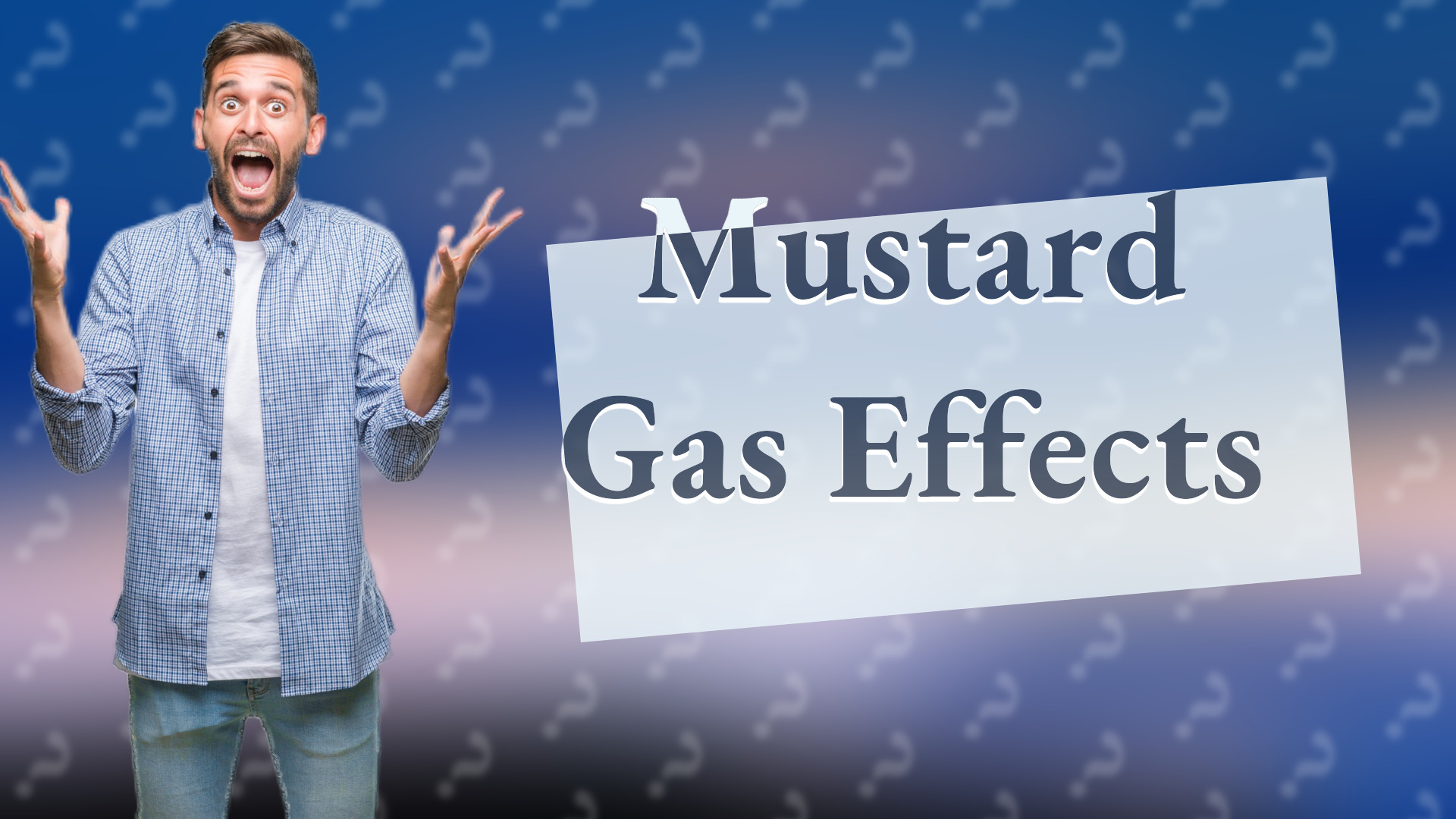 Mustard Gas Effects