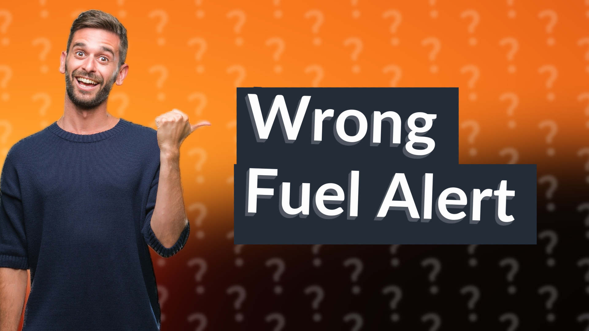 Wrong Fuel Alert