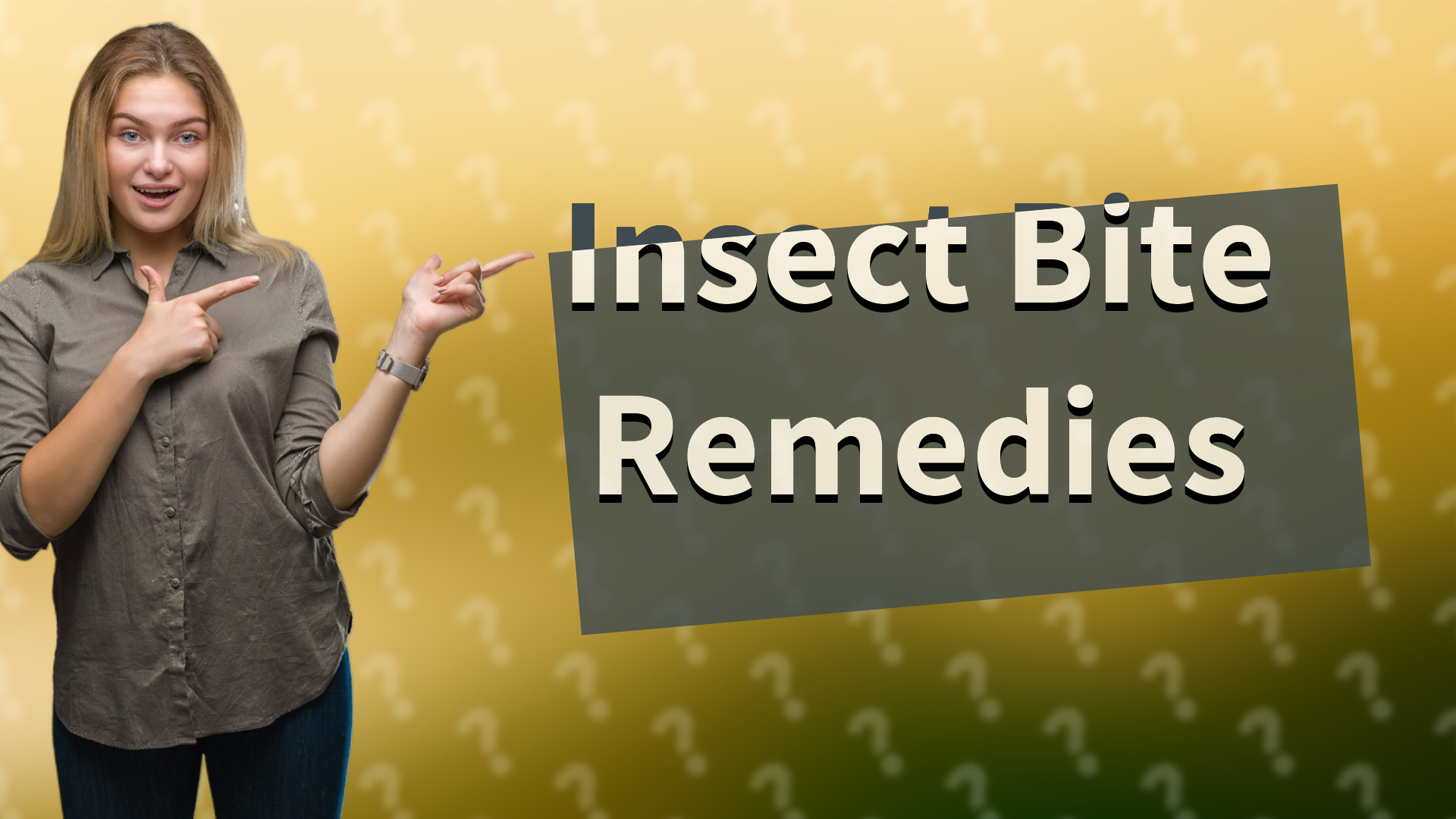 Insect Bite Remedies