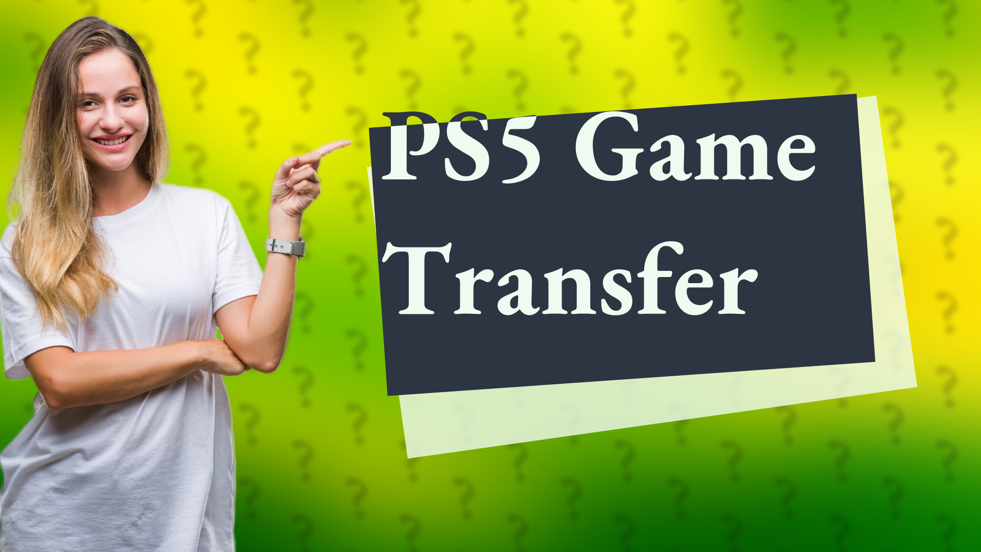 PS5 Game Transfer