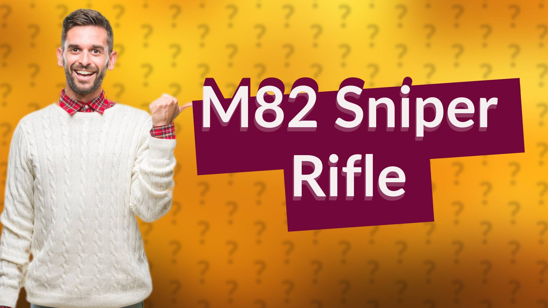 M82 Sniper Rifle