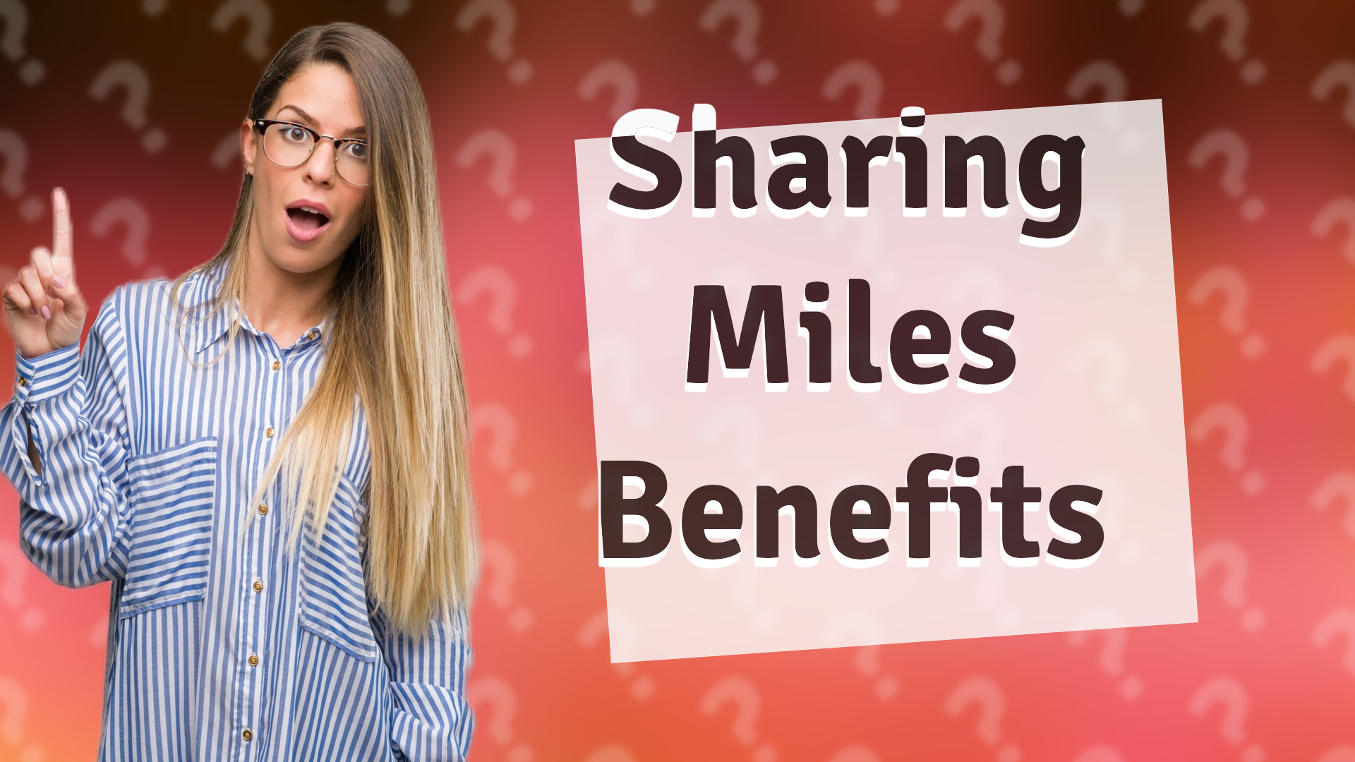 Sharing Miles Benefits