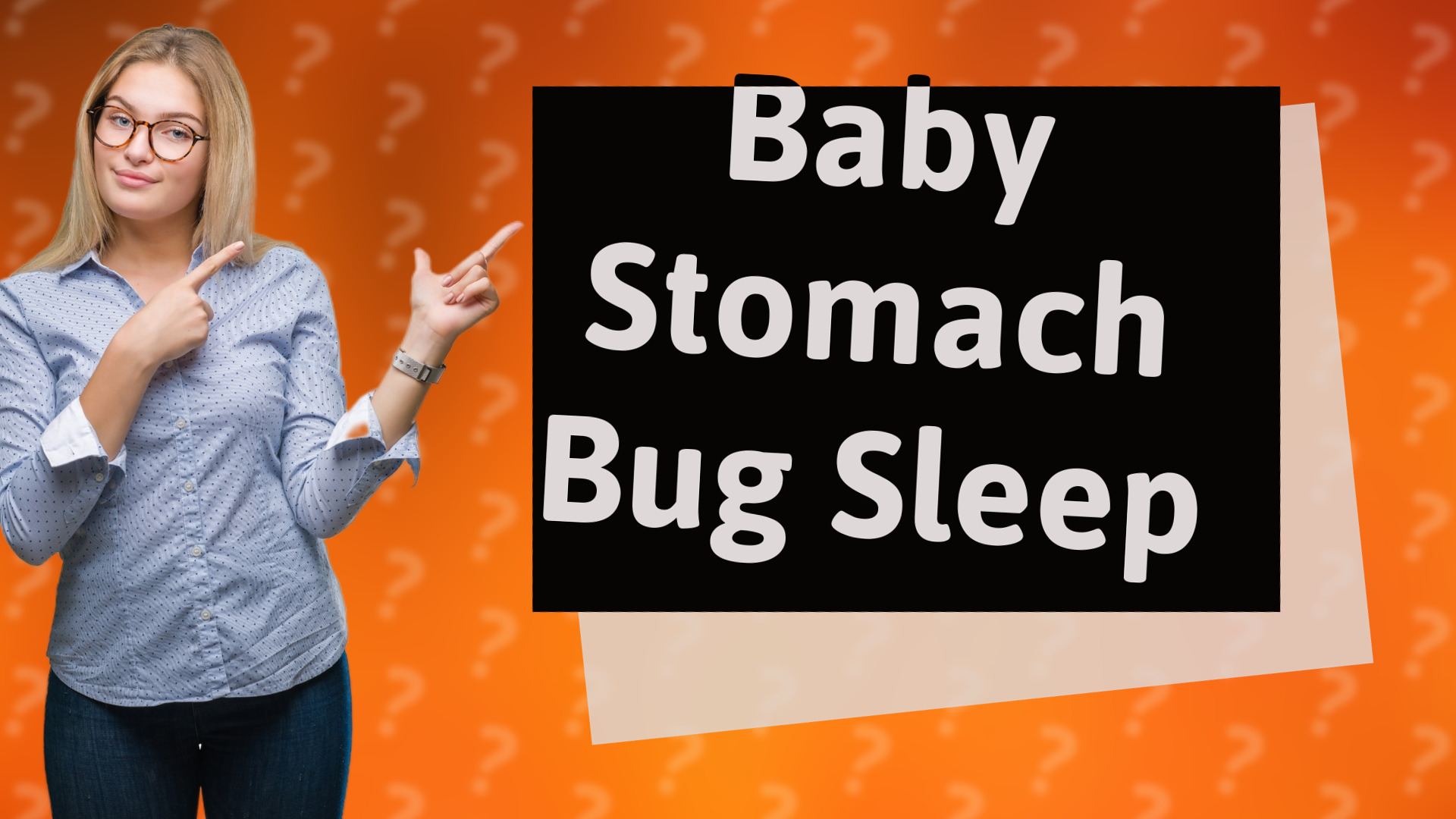 Baby Stomach Bug Sleep
