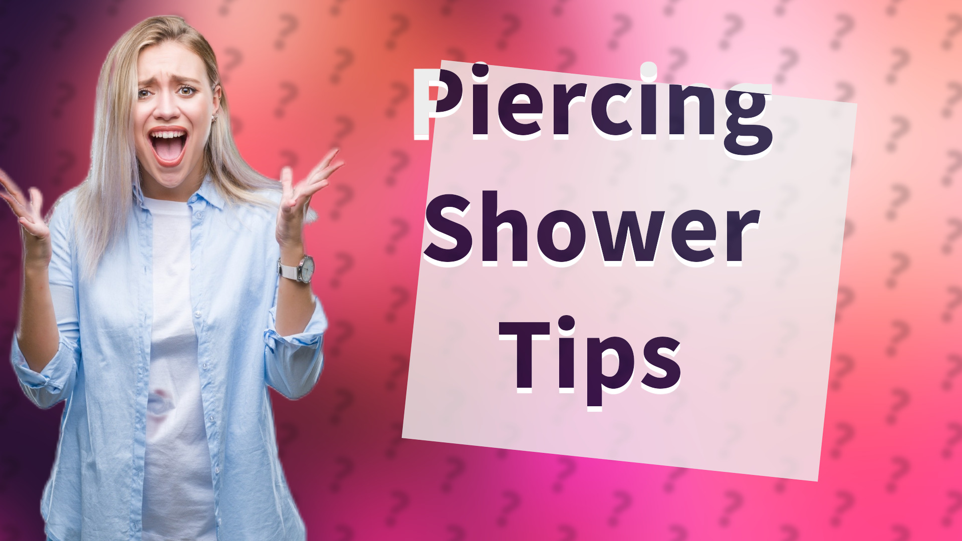 Piercing Shower Tips