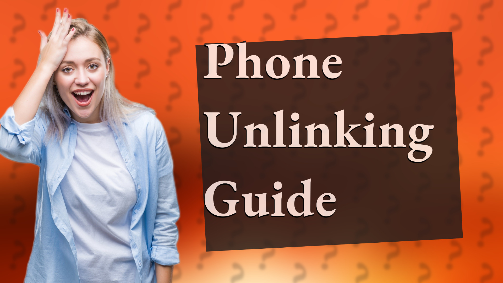 Phone Unlinking Guide