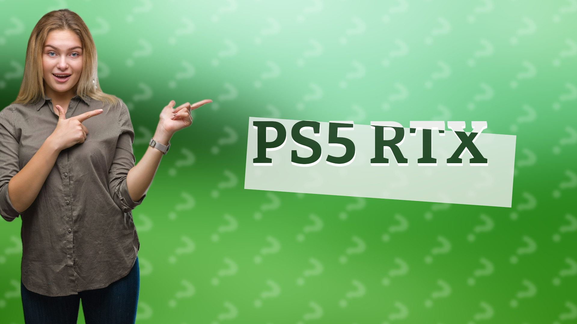PS5 RTX
