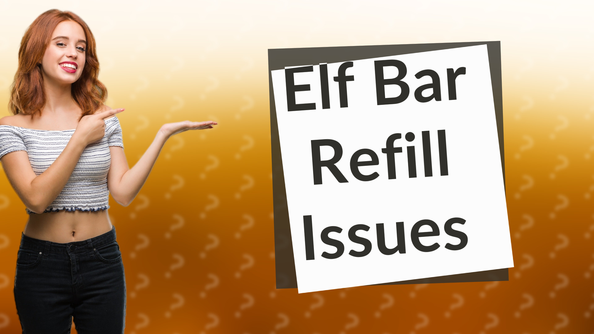 Elf Bar Refill Issues