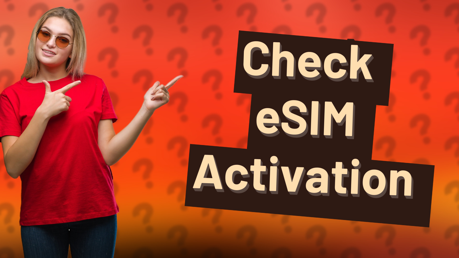 Check eSIM Activation