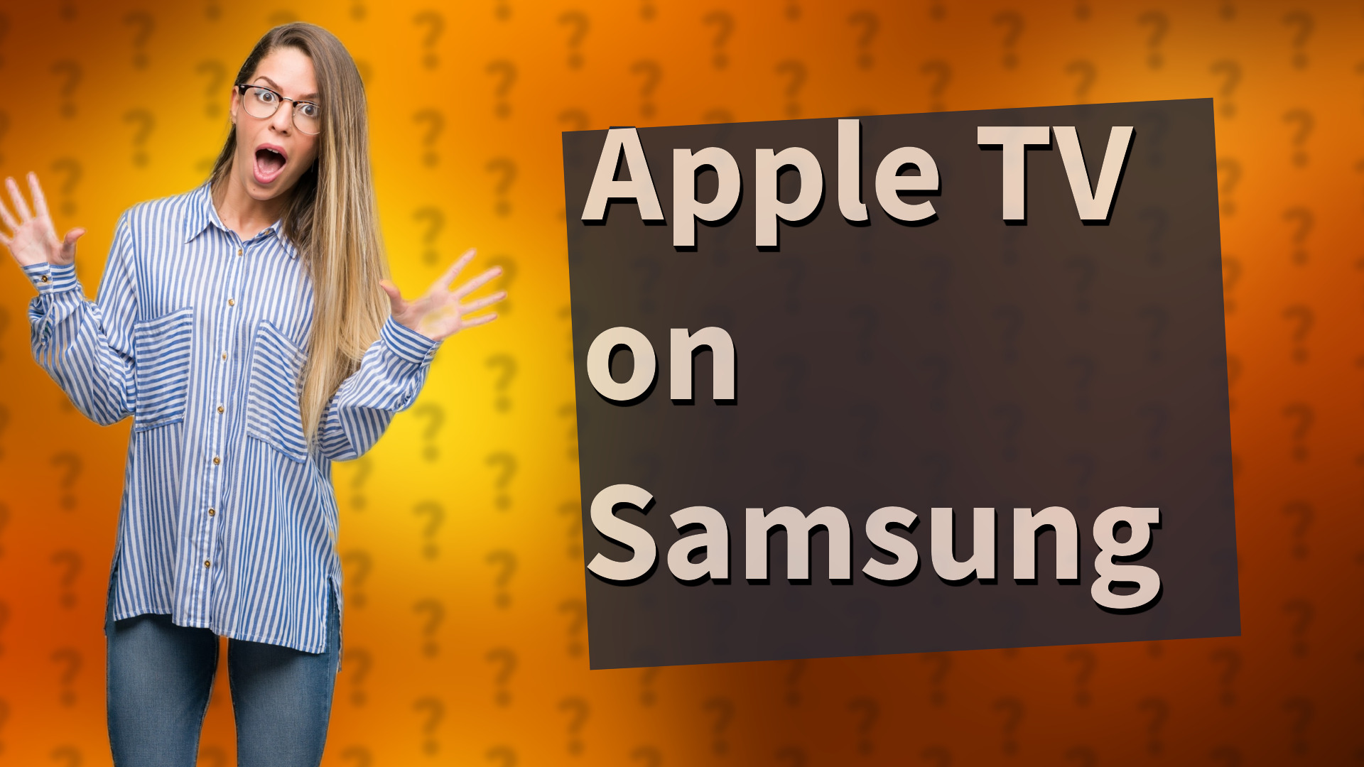 Apple TV on Samsung