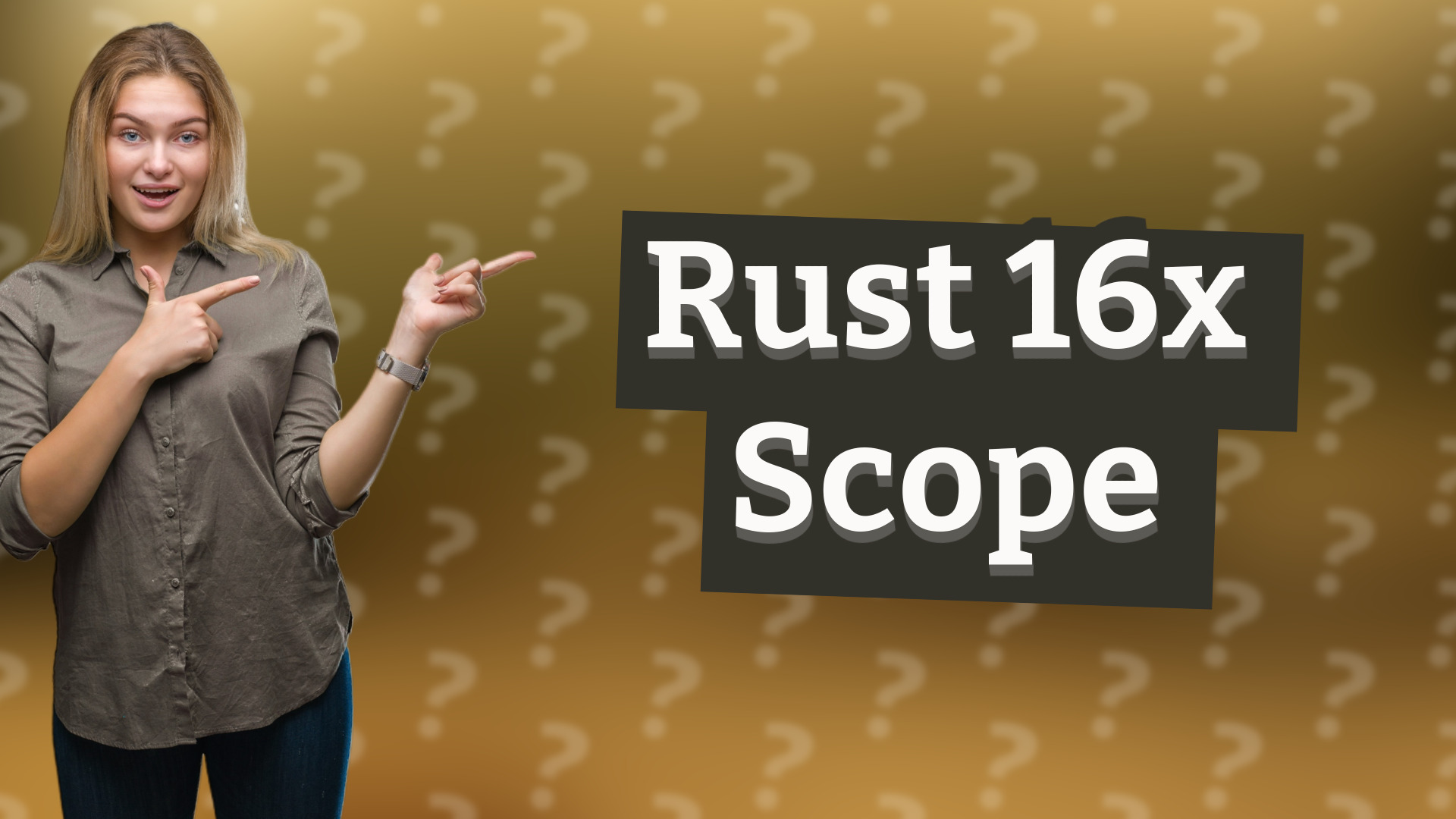 Rust 16x Scope